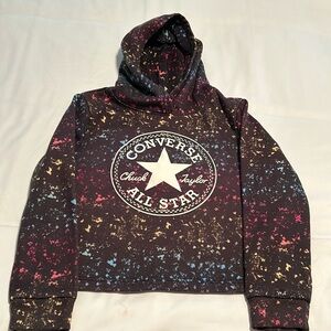 Converse girls crop hoodie